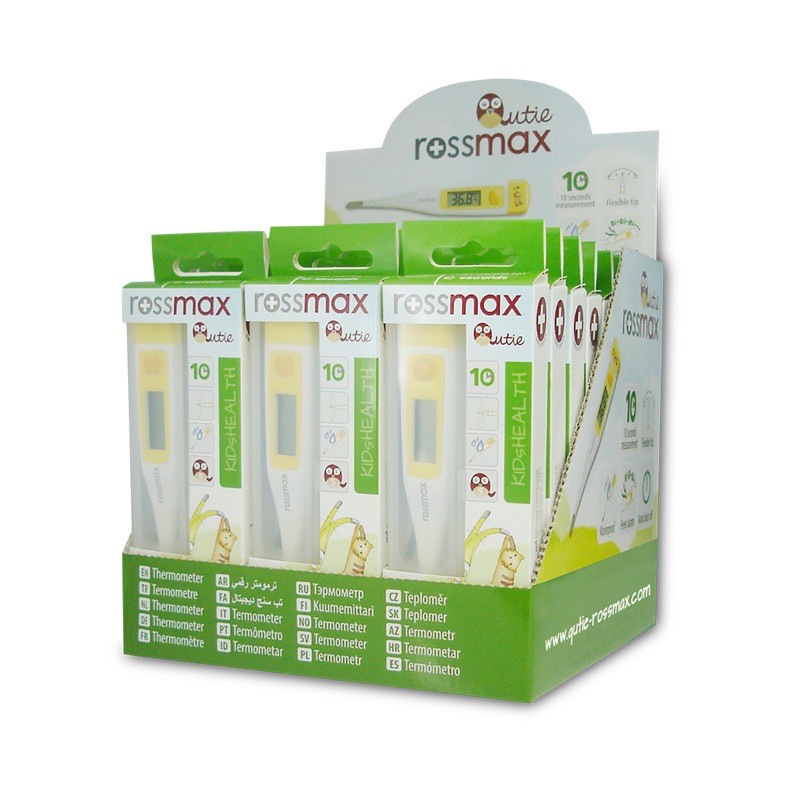 Rossmax ที่วัดไข้ดิจิตอล รุ่น TG100 เทอร์โมมิเตอร์ ปรอทวัดไข้ ปลายอ่อน Flexible Thermometer