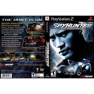 SPY HUNTER NOWHERE TO RUN [PS2 US : DVD5 1 Disc]