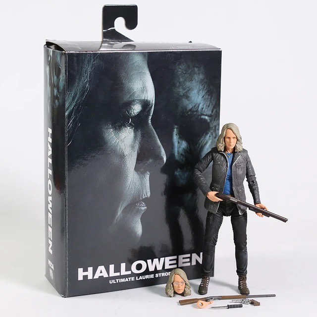 (กรุงเทพ) NECA Halloween(2018) Laurie Strode Horror Model PVC Action Figure 18 cm