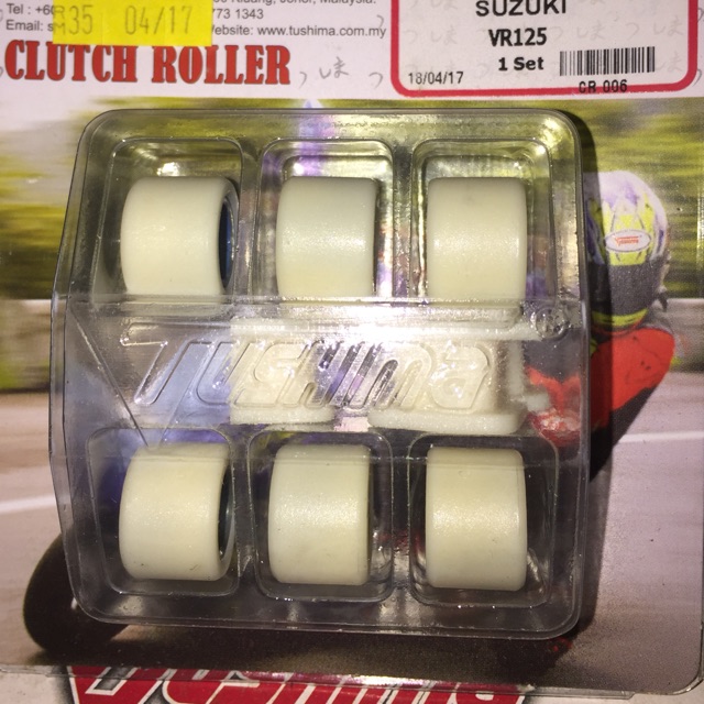 ชุด SUZUKI VR125 CLUTCH ROLLER / PULLEY ROLLER