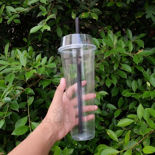 ถ้วยน้ำยีราฟ (ถ้วย+หลอด+ฝา) ขนาด 22 oz.