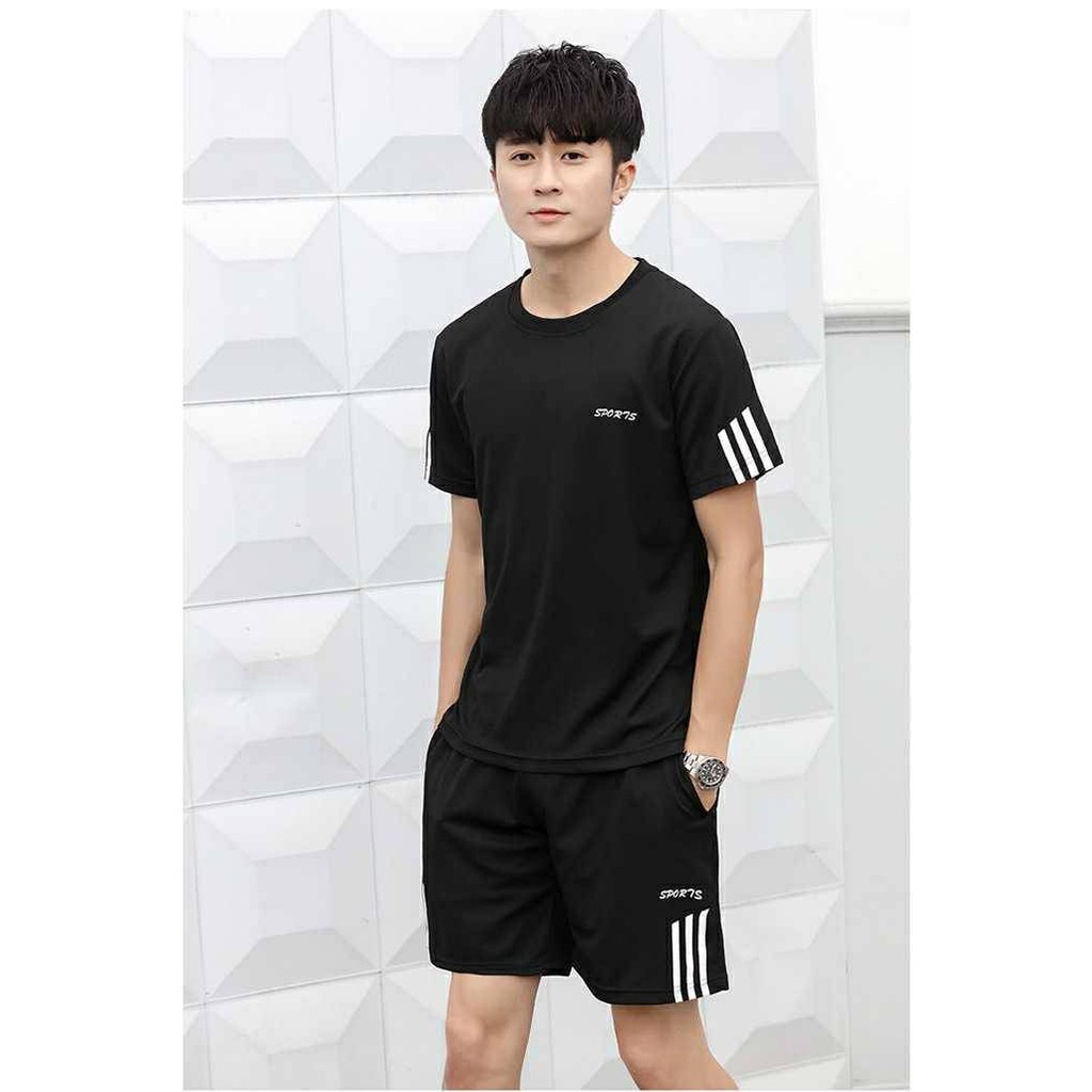 ชุดกีฬา W-set Sports wear ชุดออกกำลังกาย Fitness wear เสื้อผ้าผู้ชายและผู้หญิง