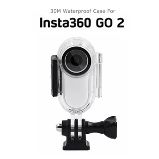 Insta360 Go 2 Waterproof Case 30M Underwater Diving Shell Protection Frame Housing For Insta 360 Go2 Sport Camera