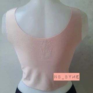 NB เสื้อกล้ามครึ่งตัว ซับใน บังทรง(NB23) ไร้ขอบ งานสั่งผลิตในประเทศไทย