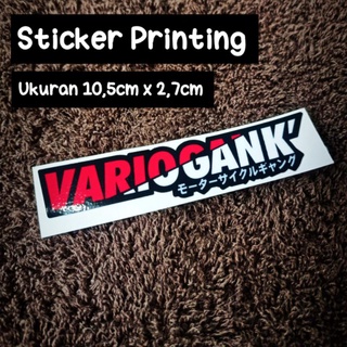 สติกเกอร์ พิมพ์ลาย สําหรับ VARIO GANK