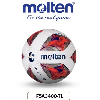 ลูกฟุตบอลหนังไทยลีก THAI LEAGUE MOLTEN รุ่น F5A3400-TL เแท้ 100%