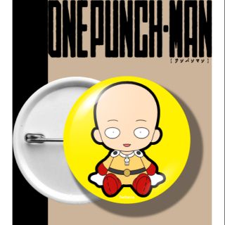 เข็มกลัด การ์ตูน วัน พันช์ แมน BADGE ONE PUNCH MAN SAITAMA SENSEI ไซตามะ เซนเซย์