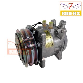 คอมแอร์ SD 505 12V. เกลียวโอริง R134a (SD5H09) คอมเพรสเซอร์ แอร์ คอมแอร์รถยนต์ Compressor (P)