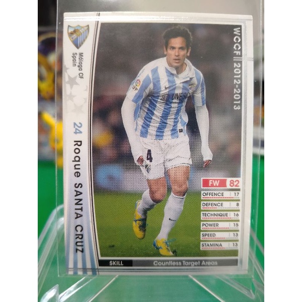 Panini WCCF 2012-13 Roque Santa Cruz Malaga No.351/384