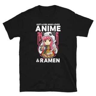 [S-5XL] เสื้อยืด พิมพ์ลายอนิเมะ และราเมง Kawaii Otaku สไตล์ญี่ปุ่น สําหรับผู้ชาย