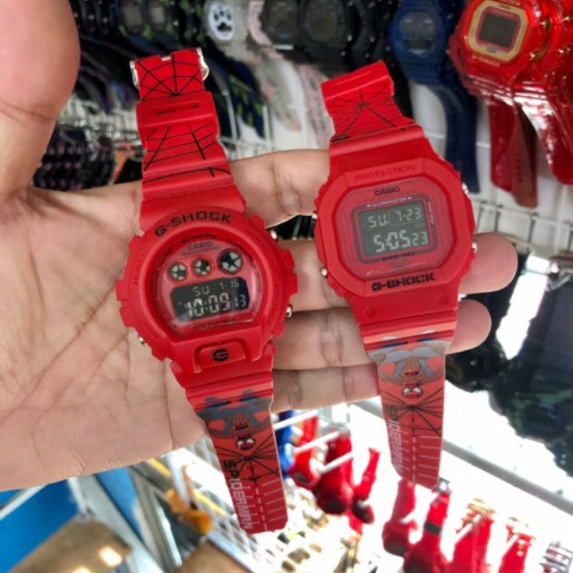 G shock superman vs spiderman บ้าคลั่ง