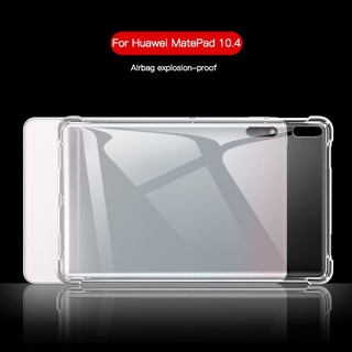 เคสซิลิโคนกันกระแทก Huawei Matepad 10.4 BAH3-W09 Honor V6 KRJ-W09 10.4 Case TPU Silicon Transparent Cover