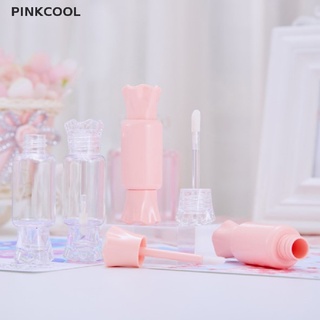 Pinkcool หลอดเปล่า สําหรับใส่ตัวอย่างลิปสติก ลิปกลอส ลิปบาล์ม น่ารัก