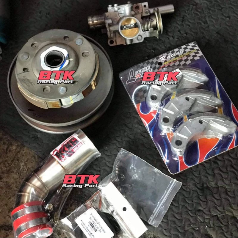 ผ้าครัชแต่ง LHK คาร์บอน PCX 125 150 160 CLICK 110 125 150 160 ADV150 160 Giorno Lead NMAX AEROX thumbnail 4