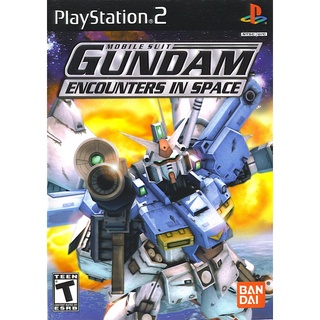 Mobile Suit Gundam: Encounters in Space (USA) PS2 แผ่นเกมps2 แผ่นไรท์ เกมเพทู