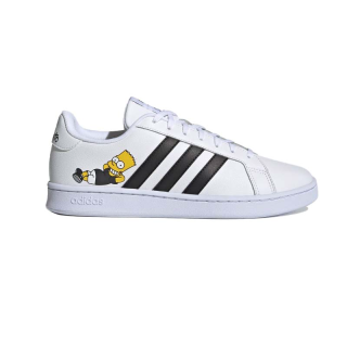 Adidas Grand Court "The Simpsons" (H02555) สินค้าลิขสิทธิ์แท้ Adidas