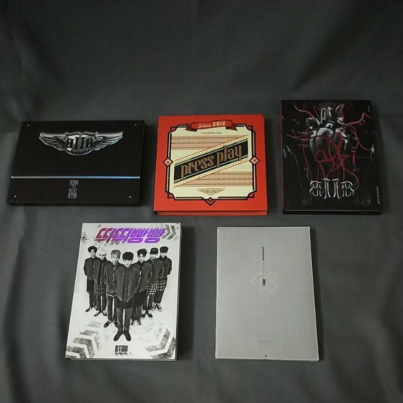 BTOB อย่างเป็นทางการ ALBUM BTOB PRESS PLAY THRILLER EUNKWANG MINYUK CHANGSUB HYUNSIK ILHOON SUNGJAE