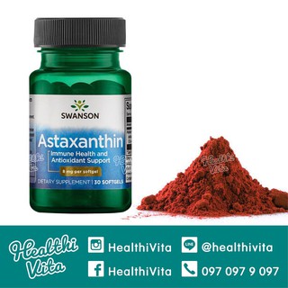 Swanson Astaxanthin 8 Mg. 30 Sgels ❌EXP.12/23