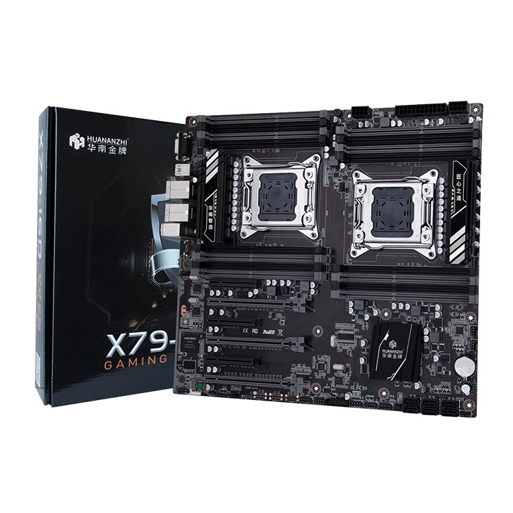 เมนบอร์ด HUANANZHI X79-16D DUAL CPU มีของพร้อมส่ง