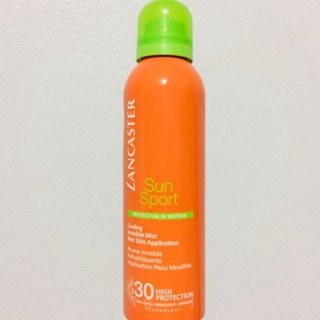 Defects Lancaster Sun Spray สเปรย์กันแดด แลงคาสเตอร์ Cooling Visible Mist WET SKIN Sunscreen spf30 กันแดด สูตรเย็น