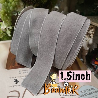 1y 1.5inch ริบบิ้น ผ้ากำมะหยี่ ขนาดเล็ก 1.5 นิ้ว x ความยาว 90 เซนติเมตร PDR0097 Velvet Ribbon