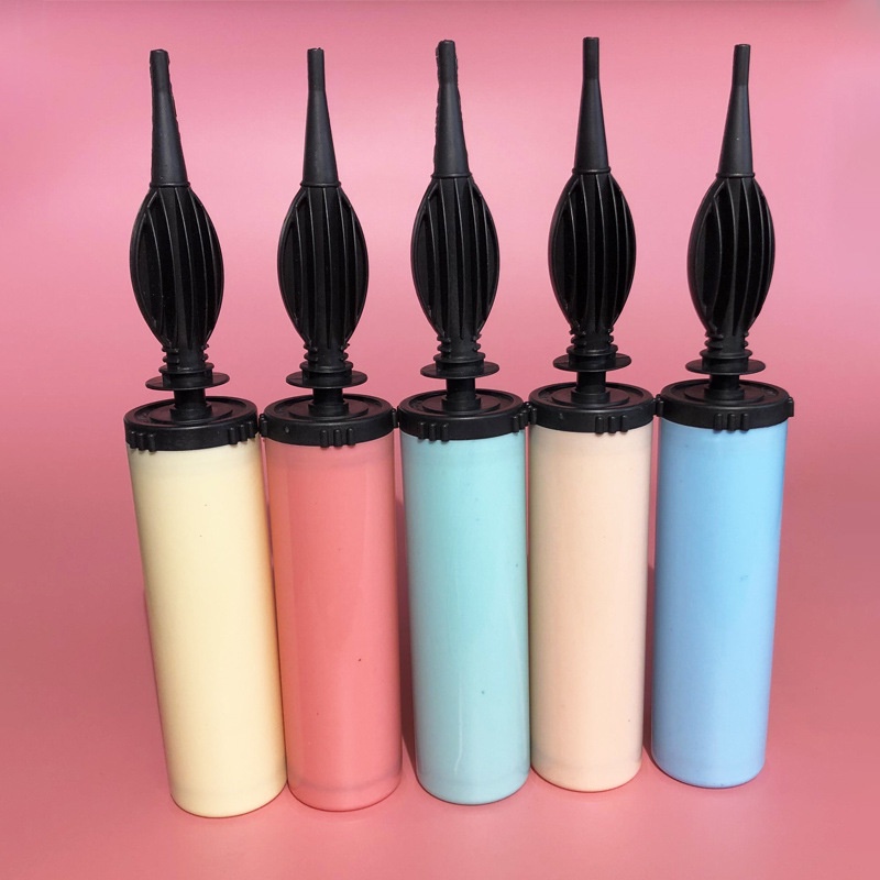 ที่สูบลูกโป่งแบบมือปั้ม แฮนด์ปั๊ม (คละสี) น้ำหนักเบา พร้อมส่ง