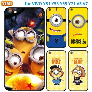 เคส VIVO Y27 Y78 y36 Y35 Y22 Y22s Y31 Y51 Y53S Y76 Y77 Y91C Y1S Y52 Y72 Pro 4G 5G V2247 V2249 1820 V2271A มือถือสำหรับเคสโทรศัพท์มือถือลายการ์ตูนสําหรับ