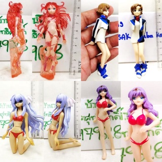 (แท้/มือ2) Capcom​ Yujin​ สีม่วง,สีแดง BIKINI SEXY Bandai Soukyuu no Fafner of the Azure Dead Aggressor Gashapon สงครามเ