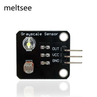 โมดูลเซนเซอร์ตรวจจับแสงสีเทา Photosensitive resistor Light Sensor Analog Grayscale Sensor Board line finder tracking module