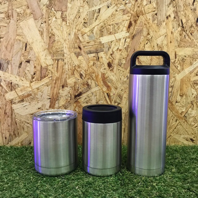 แก้ว กระติกน้ำ Xkool ขนาด 10,12,18oz  แก้วเก็บอุณหภูมิความเย็น,ร้อนสีพื้นไม่มีไอน้ำเกาะข้างนอกแก้ว