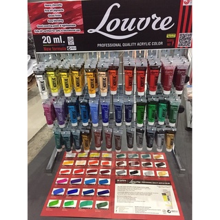 (KTS)สีอะคริลิค LOUVRE Acrylic 20 ml. เลือกสีได้ (1/2)