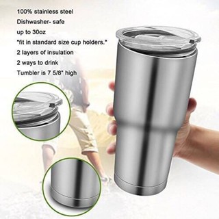 Tumbler 30oz Stainless steel แก้วสแตนเลส  เก็บอุหภูมิ📍