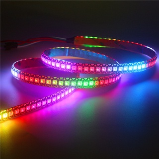 Ws2812b แถบไฟดิจิทัล RGB LED 5V 144 ดวง ต่อเมตร SK6812 2812 0.5 ม. 1 ม.