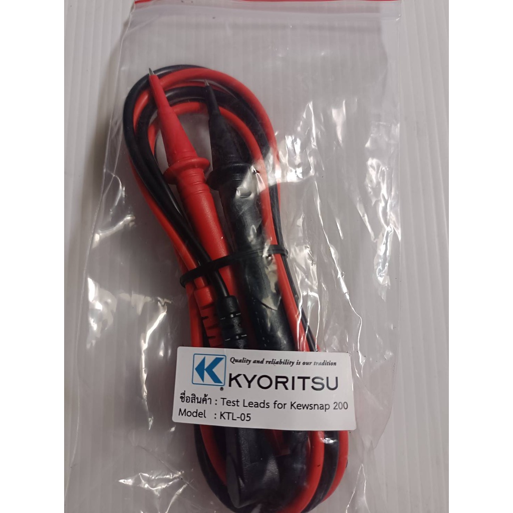 สายมิเตอร์ KYORITSU Made In Japan แท้ 100% สายมัลติมิเตอร์ดิจิตอล อนาล็อค สายคลิปแอมป์ สายมิเตอร์วัด