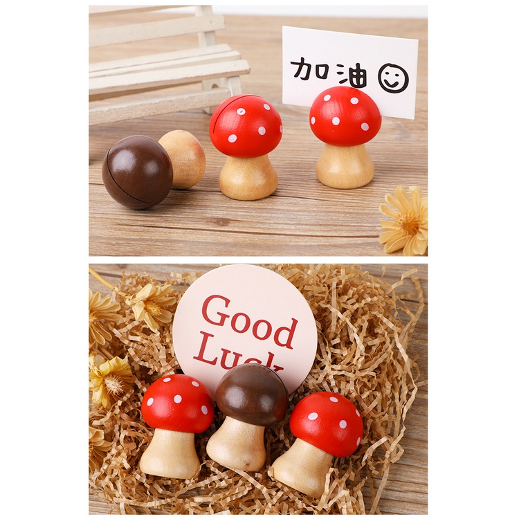 💥พร้อมส่ง💥เห็ดป้ายฐานไม้ ป้ายอะคริลิค ป้ายตั้งโต๊ะทั้งแนวตั้งและแนวนอน รูป ฐานไม้ธรรมชาติ ป้ายเมนู ป้าย wood stand - รูปที่ 4