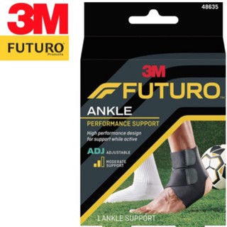 FUTURO SPORT ANKLE ข้อเท้า ADJ กล่องดำ ฟูทุโร่ พยุงข้อเท้า ชนิดปรับกระชับได้ และระบายความร้อนได้ดี