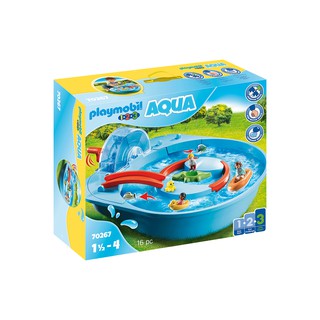 Playmobil 70267 Splish Splash Water Park แอ็คชั่นฟิกเกอร์ 123 อควา สวนน้ำสปลิชสแปลช