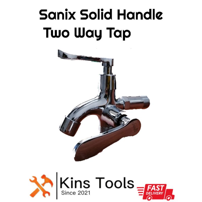Sanix SX7404 Solid Handle Two Way Tap