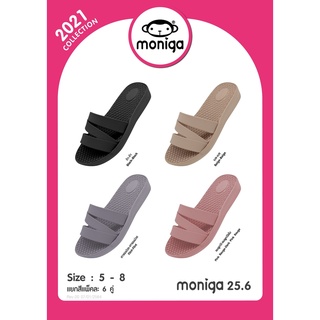 รองเท้าแตะแบบสวม MONOBO รุ่น MONIGA 25.6 พื้นหนา ใส่สบาย ของแท้ จากโรงงาน ราคาถูก