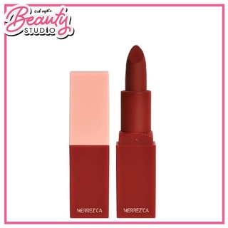 (แท้100%) Merrezca Dramatic Lip Color ลิปสติกเนื้อsemi-matte บางเบา เรียบเนียนไปกับริมฝีปาก เม็ดสีแน่นชัด ติดทนนาน