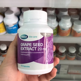 Mega Grape seed extract 20 mg