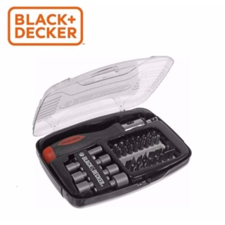 ชุดไขควงอเนกประสงค์ 40 ชิ้น BLACK &amp; DECKER ของใหม่