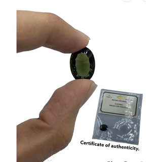 สะเก็ดดาว natural moldavite with certificate of authenticity หมายเหตุ นี่เป็นเชื้อราตามธรรมชาติ ไม่ใช่ AGNI MANITITE.