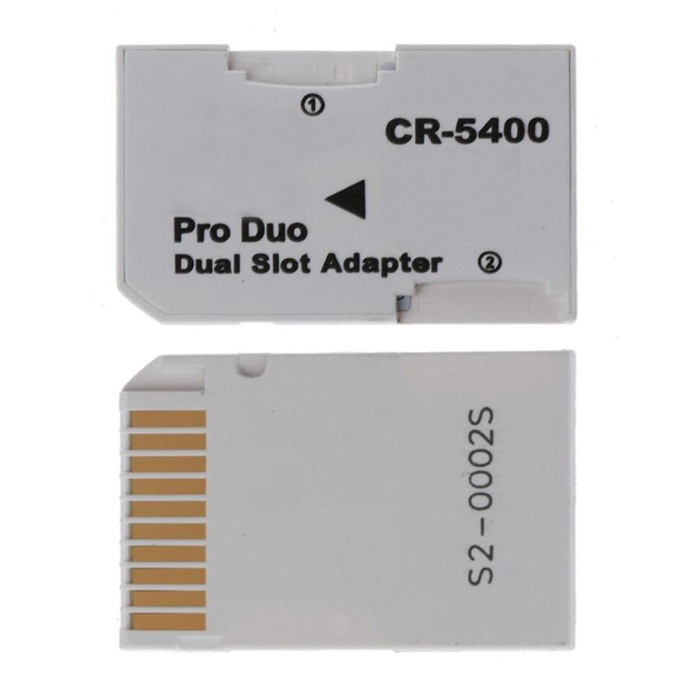 Micro Sd Tf To Memory Stick Ms Pro Duo Psp Card Dual Slot