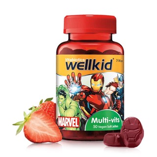 ✈️PRE-ORDER✈️ วิตามินรวมชนิดกัมมี่สำหรับเด็กโต Vitabiotics Wellkid Marvel Multi-vits