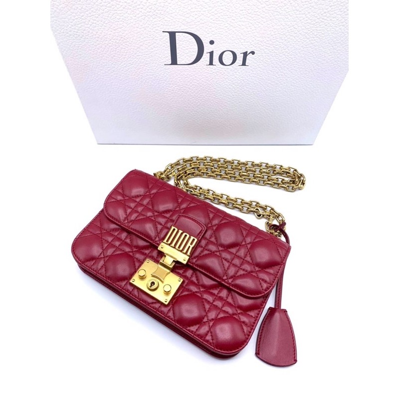 Dior Addict Flap Bag 8.5” ( Very Good ) | Shopee Thailand