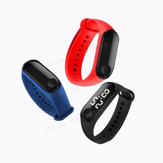 Smart Watch Band M3 นาฬิกาออกกำลังกาย Band Tracker กันน้ำ Android IOS