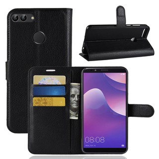 เคส Huawei Y9 2018 เคสหนัง โทรศัพท์กรณี