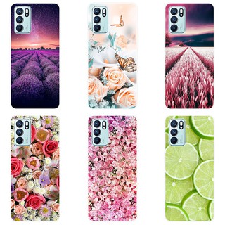 เคสสำหรับ OPPO Reno6 Z 5G Case Silicone Back Cover Soft Casing OPPO Reno6 5G Reno6Z cartoon TPU เคส