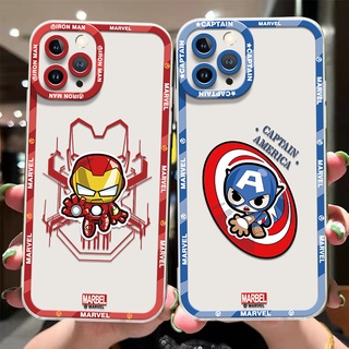 เคสโทรศัพท์ซิลิโคน TPU ใส แบบนิ่ม กันกระแทก สําหรับ iPhone 14 13 12 Mini 11 Pro X XR XS Max SE 6 6S 7 8 Plus